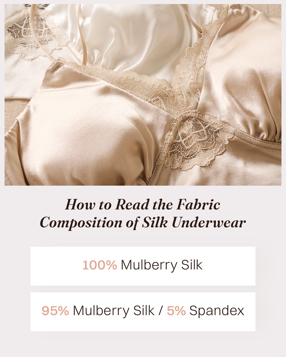 How to Read the Fabric Composition of Silk Underwear | FEELITS