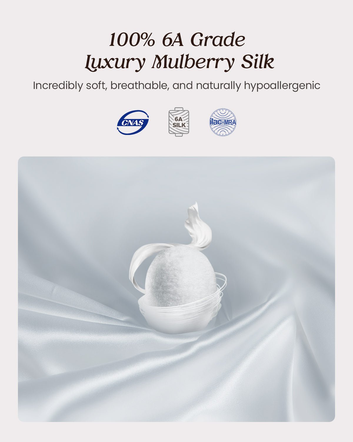 100% Mulberry Silk Head Scarf for Women - 21" Square Hair Scarf, Natural Silk Neckerchief — Mocha Marble Dream - FEELITS
