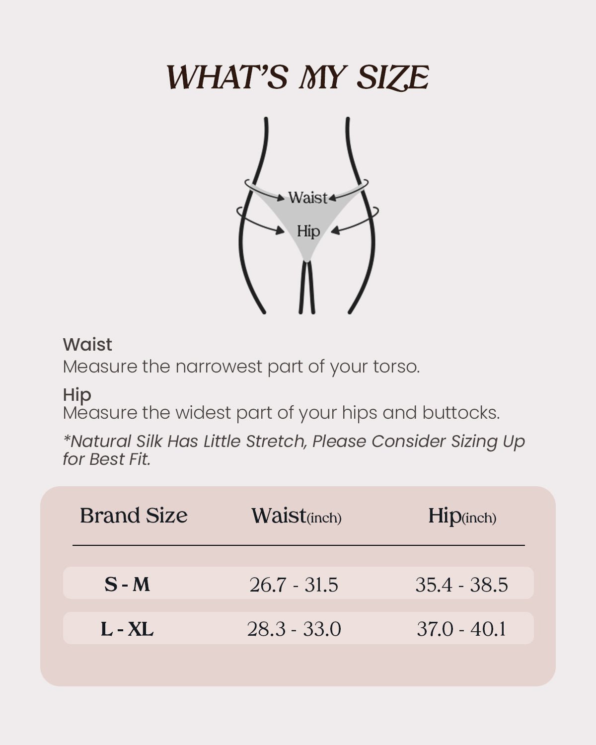 FEELITS TH01 Silk V-Front G-String Panties – 100% Mulberry Silk, Adjustable Ties - FEELITS