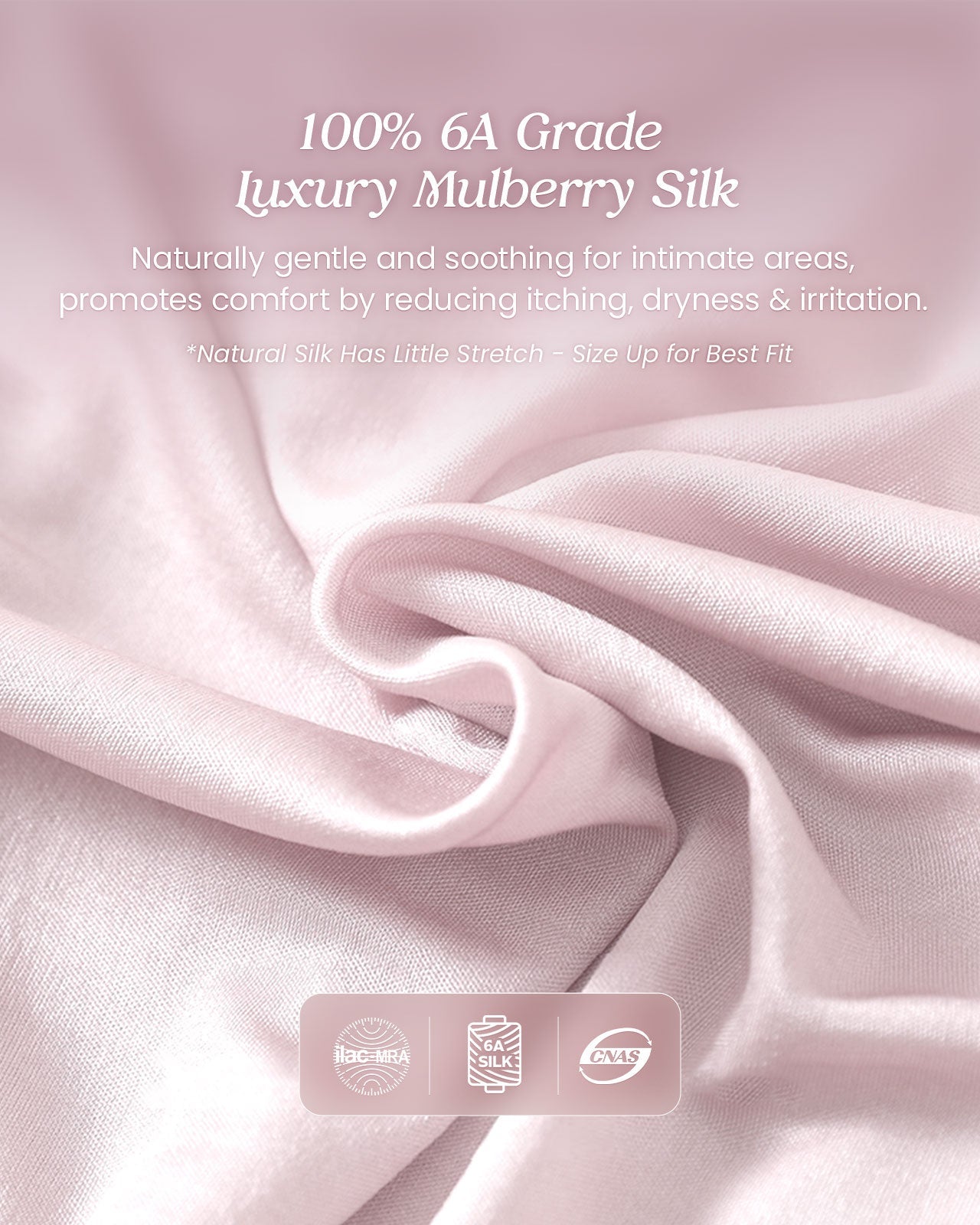 100% Mulberry Silk Underwear, High - Waisted Briefs Silk Panties for Women, Ultra Soft, Breathable & Quick - Dry - FEELITS