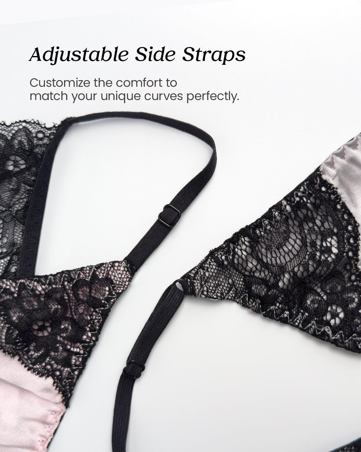 100% Mulberry Silk Underwear, Sexy Shiny Silk Satin String Bikini Panties for Women, Luxury Thong for Comfort - FEELITS