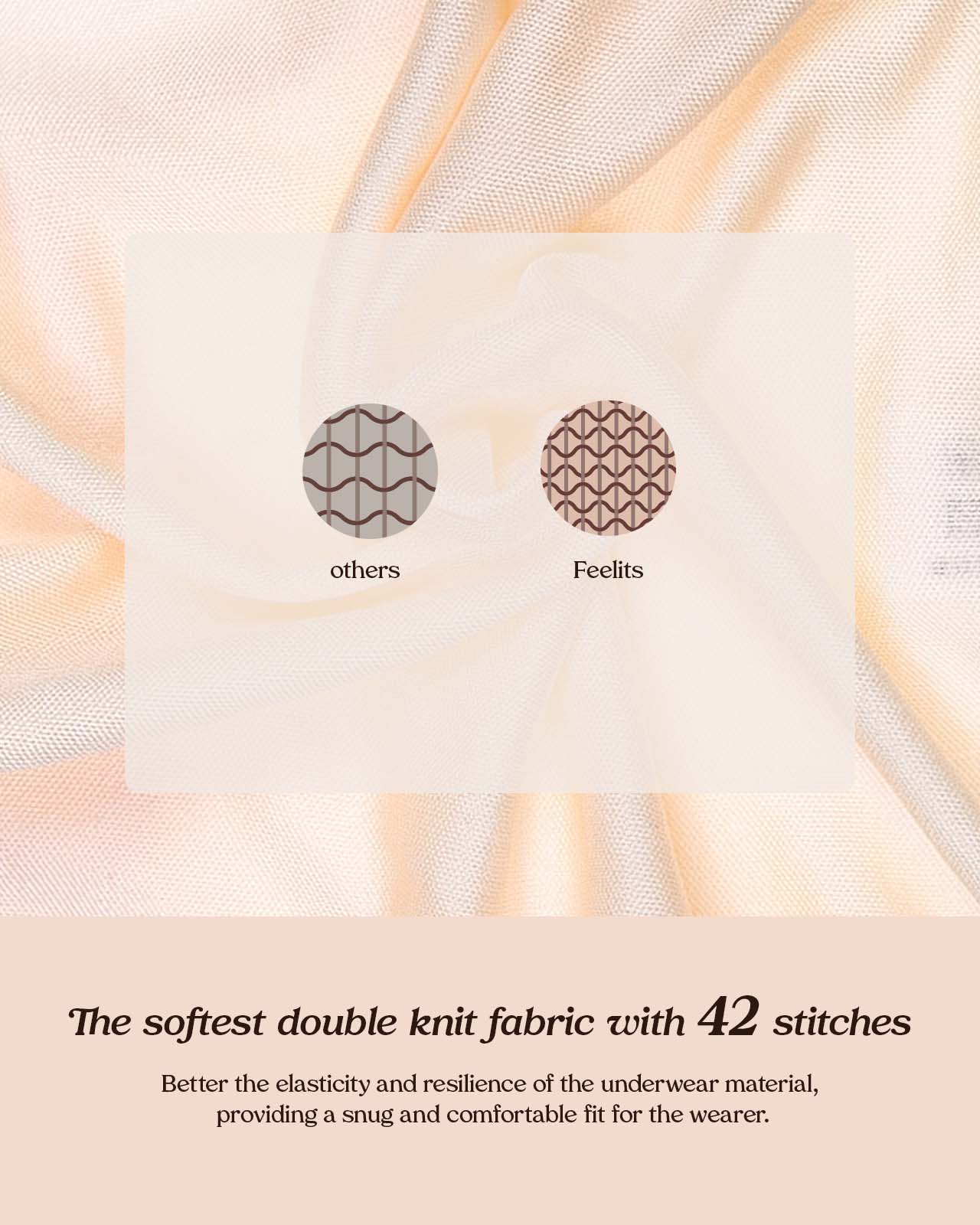 FEELITS Silk Knitted Bikini silk panties For Women