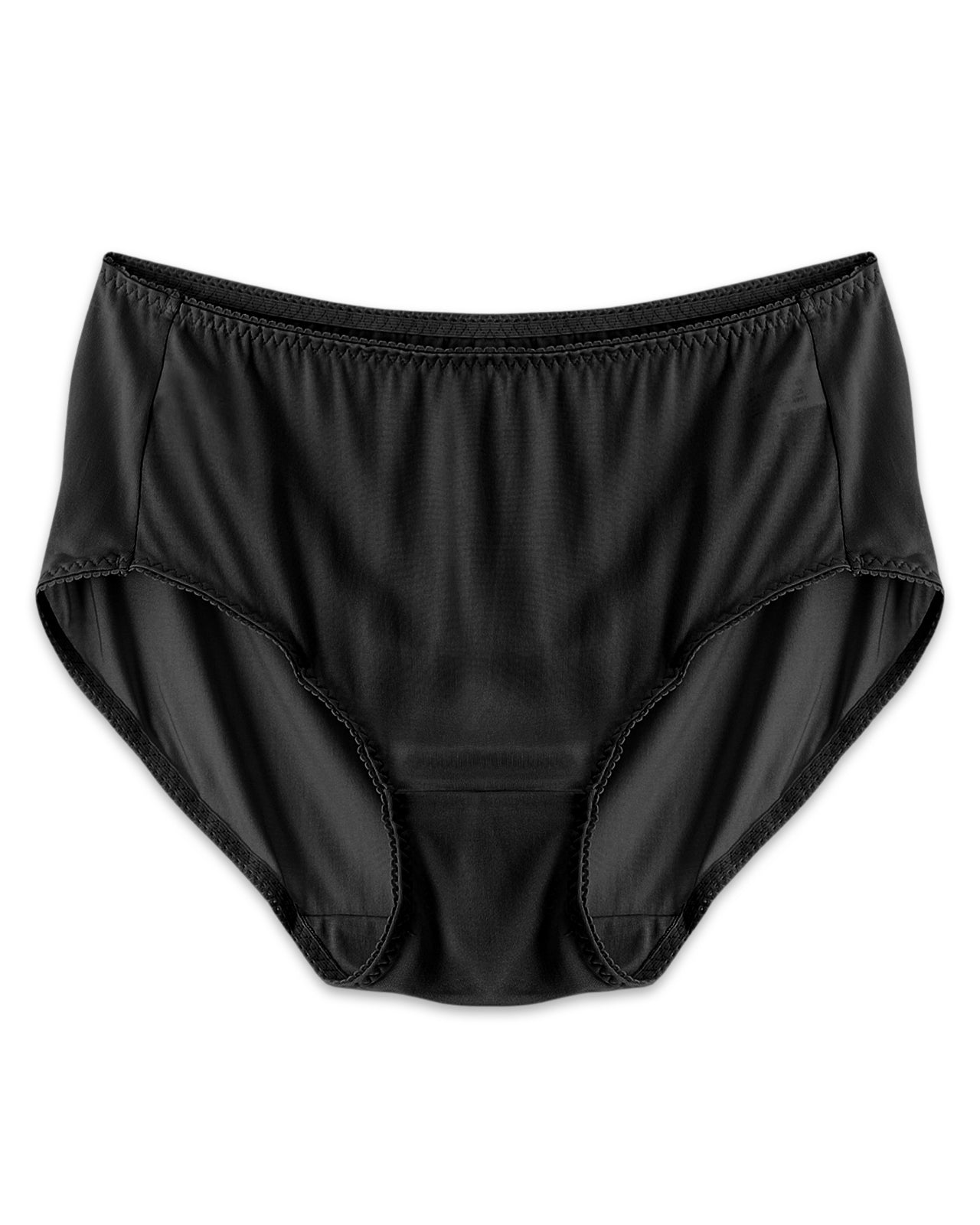 FEELITS KN31 Silk High-Rise Full-Coverage Brief Panties – 100% 6A Mulberry Silk, Breathable & Ultra-Soft