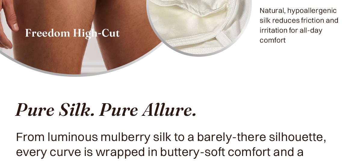 KNM02 men's mulberry silk tanga briefs size and product detail