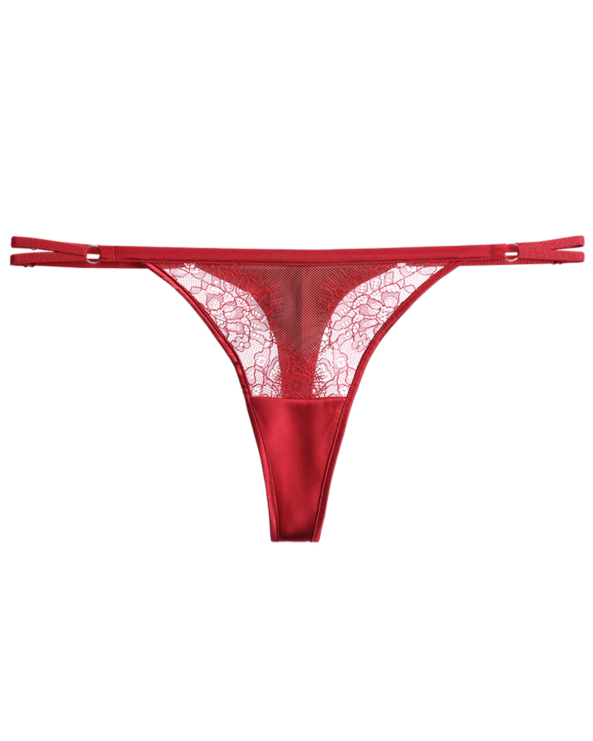 FEELITS 誘惑シルクレース ローライズ Tバック ソング ショーツ – 高級 100% マルベリーシルク ランジェリー レディース シースルー センシュアル エレガント