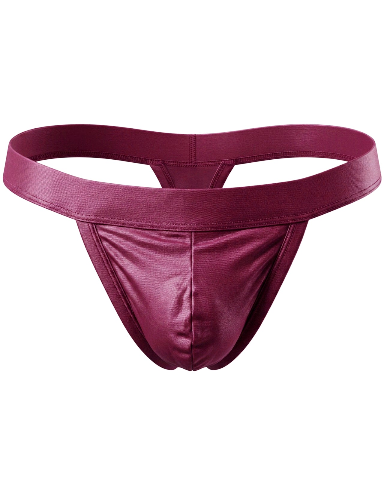 FEELITS THM03 Men's Mulberry Silk T-Back Thong – Double-Layer Pouch, Soft & Breathable