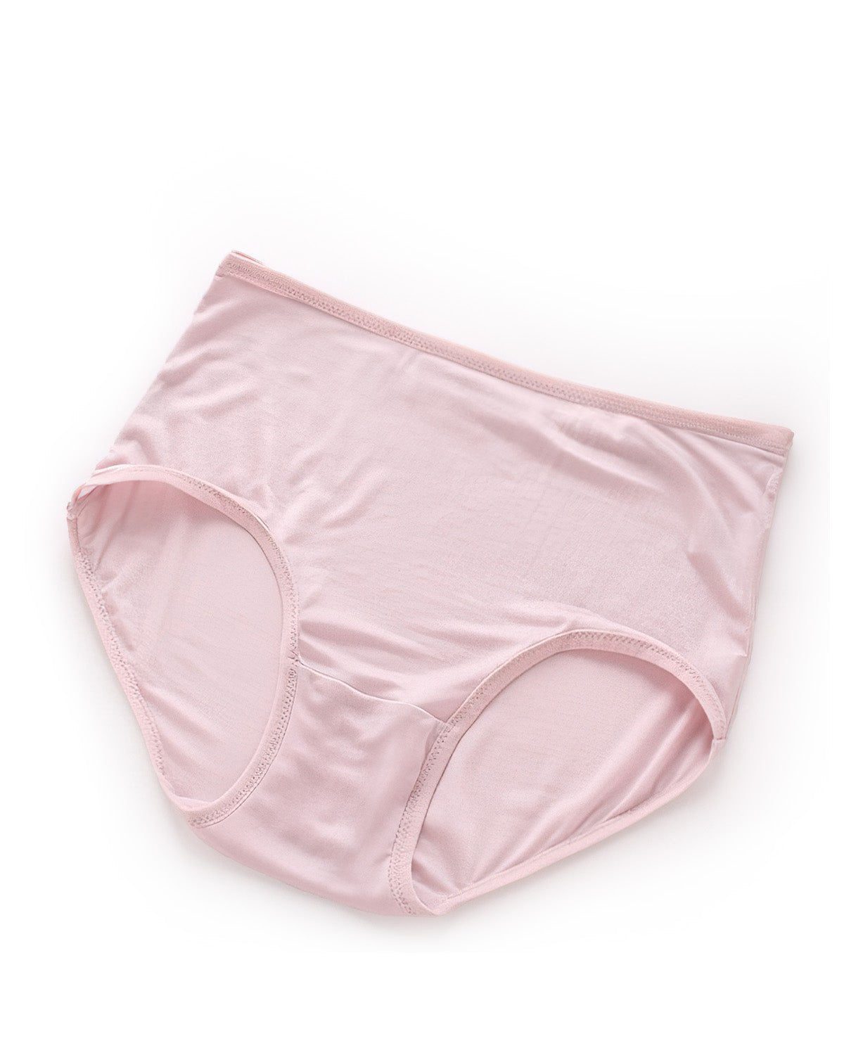 FEELITS women’s basic silk brief panties in pink, 100% mulberry silk