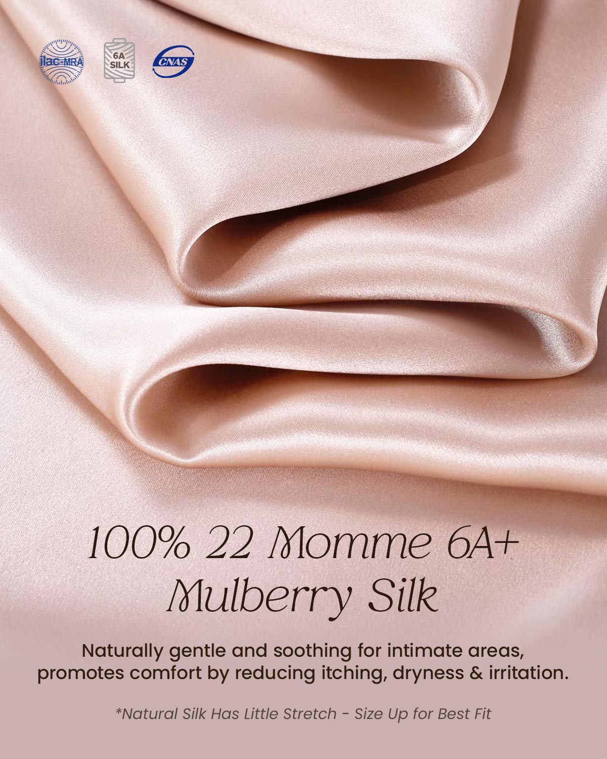 FEELITS 100% Mulberry Silk Briefs for Women – Low - Rise Lace Trim Panties, 6A Grade Silk, Soft & Breathable - FEELITS