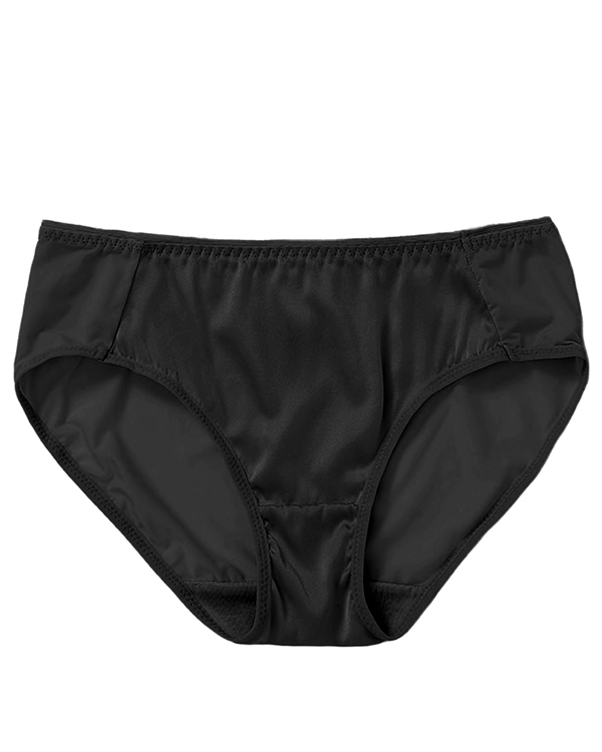 FEELITS 100% Mulberry Silk Panties, Satin Finish Silk Classic Bikini Underwear for Women, Ultra Breathable Hipster - FEELITS