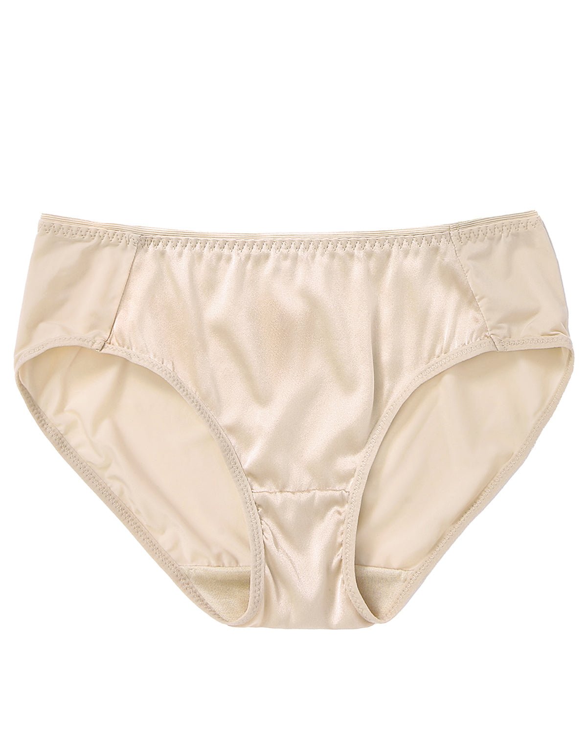 FEELITS 100% Mulberry Silk Panties, Satin Finish Silk Classic Bikini Underwear for Women, Ultra Breathable Hipster - FEELITS