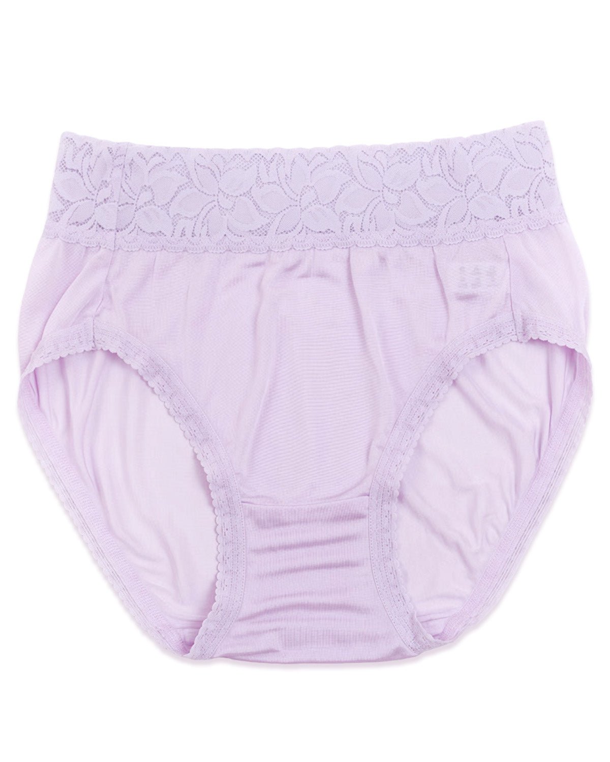 FEELITS 100% Mulberry Silk Underwear, High - Waisted Lace Briefs Silk Panties for Women, Ultra Soft, Breathable, Quick - Dry - FEELITS