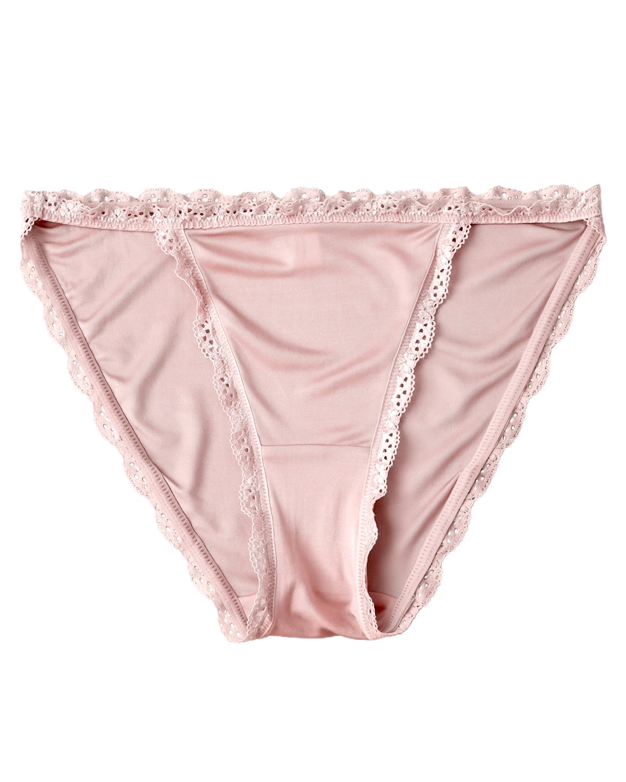 FEELITS 100% Mulberry Silk Underwear, Sexy High Cut String Bikini Panties for Women, Ultra Breathable - FEELITS