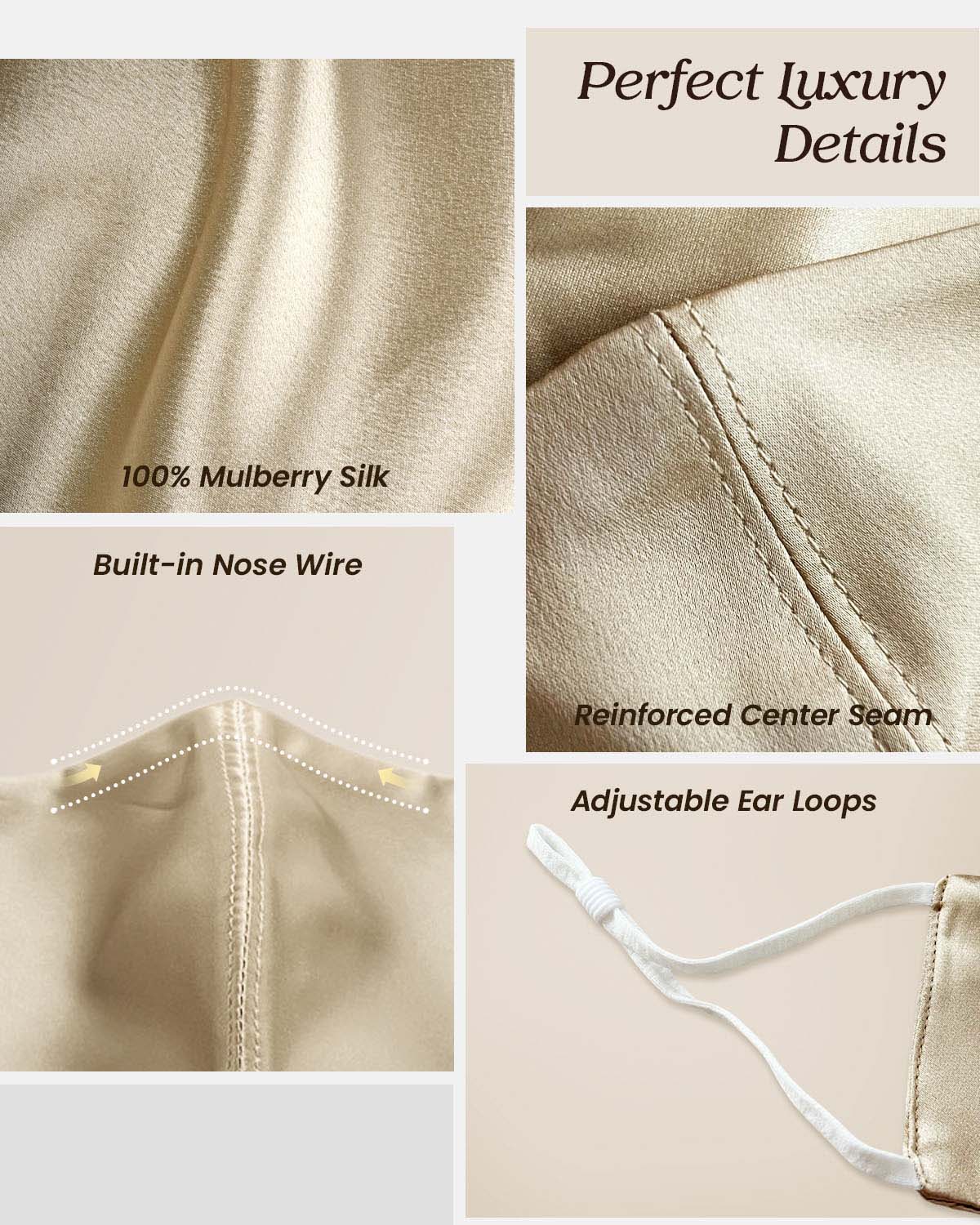 Feelits 6A Grade Mulberry Silk 3D Face Mask - FEELITS