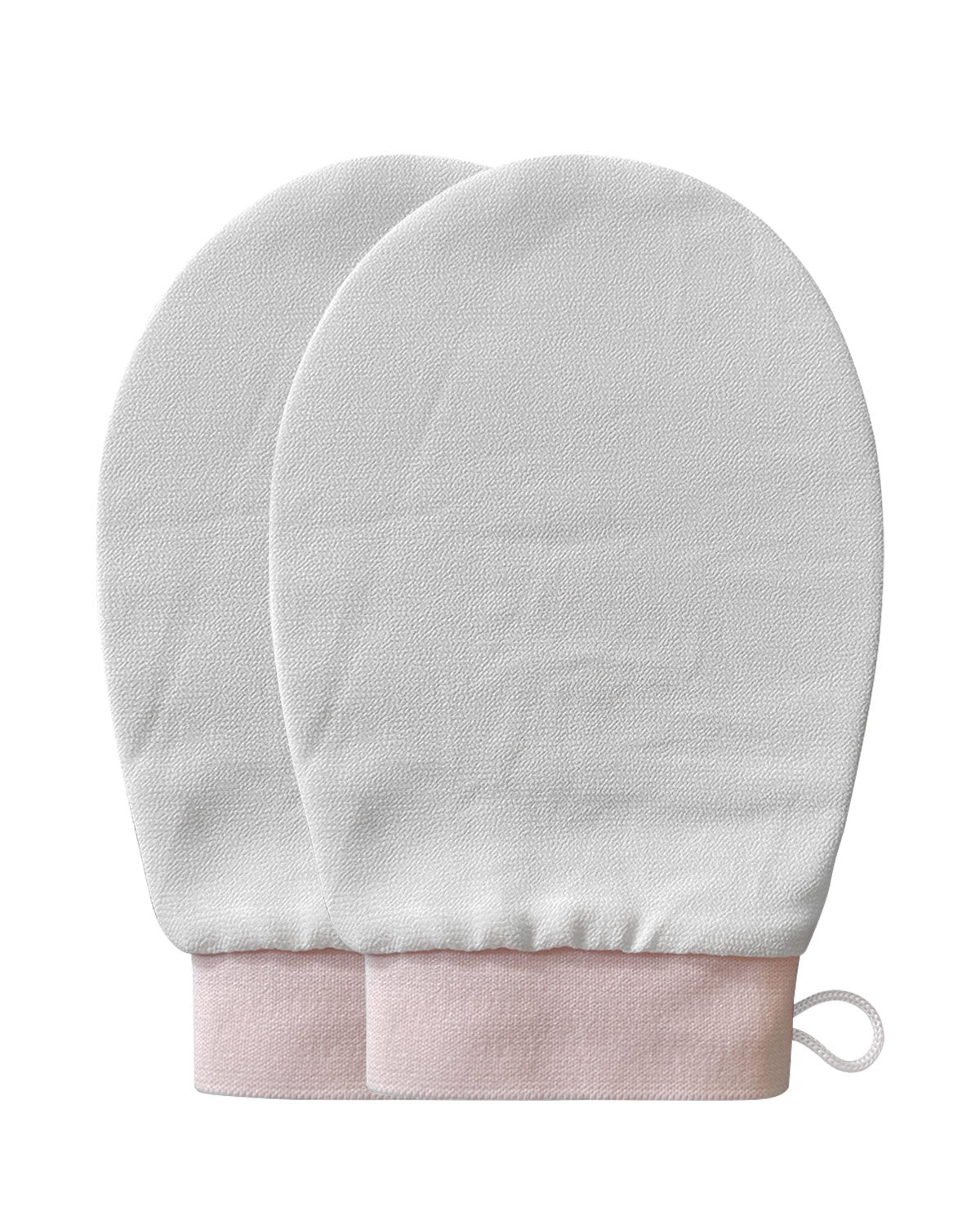 Peeling-Waschhandschuh aus Seide – 6A, im 2er-Set