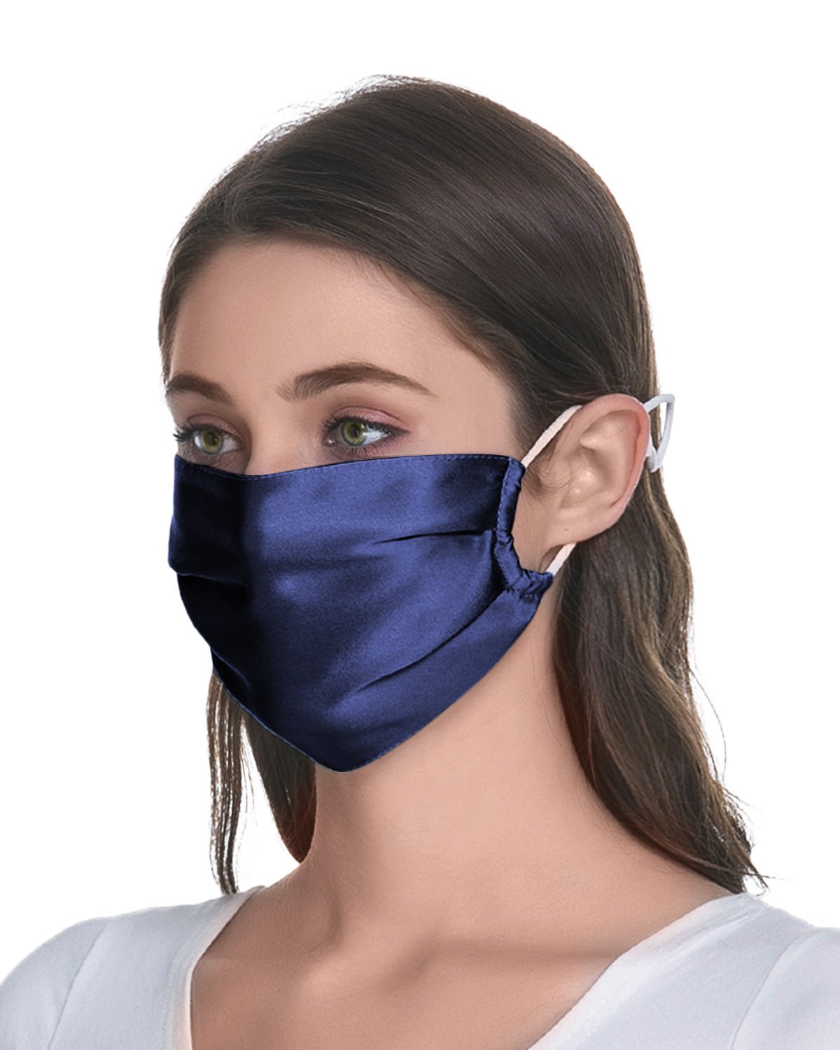 Feelits 6A Grade Mulberry Silk Face Mask, Expandable Pleated Fit Everyone - FEELITS