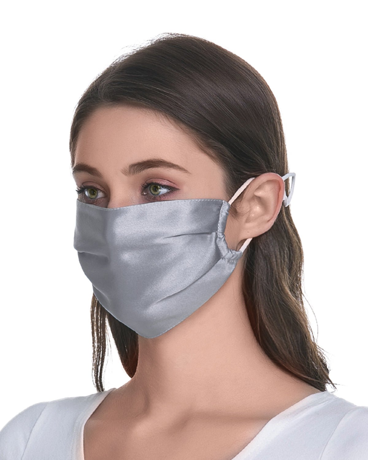 Feelits 6A Grade Mulberry Silk Face Mask, Expandable Pleated Fit Everyone - FEELITS