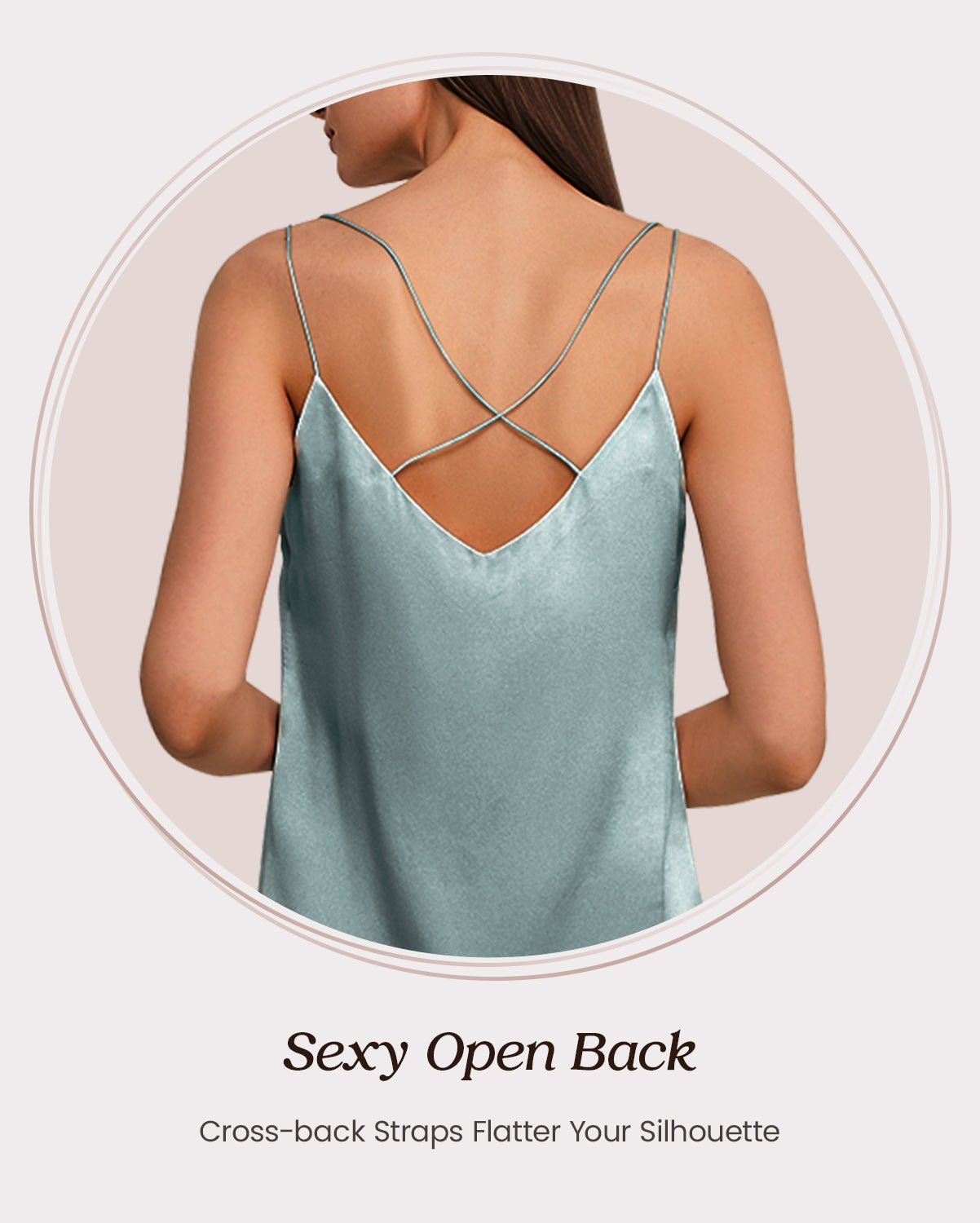 Feelits 6A Grade Mulberry Silk - Luxury V - Neck Cami & Shorts - FEELITS