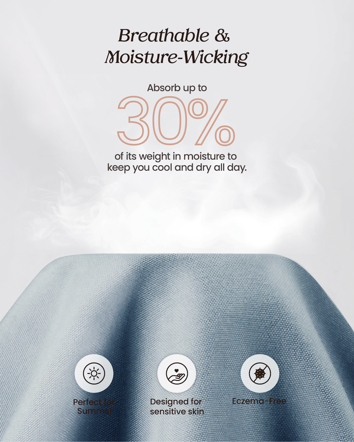 Breathable and moisture-wicking performance of Feelits silk hipster bikini panties – lightweight, quick-dry, sweat-absorbent design