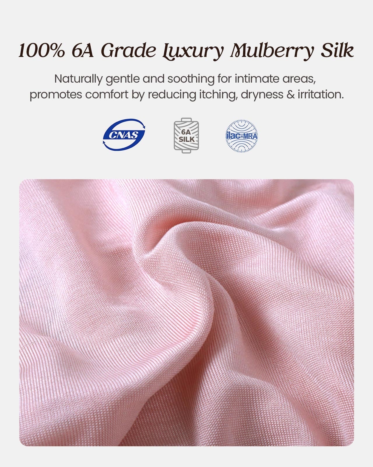 Feelits 6A Grade Mulberry Silk Panties: Mid - Rise Lace Briefs - FEELITS