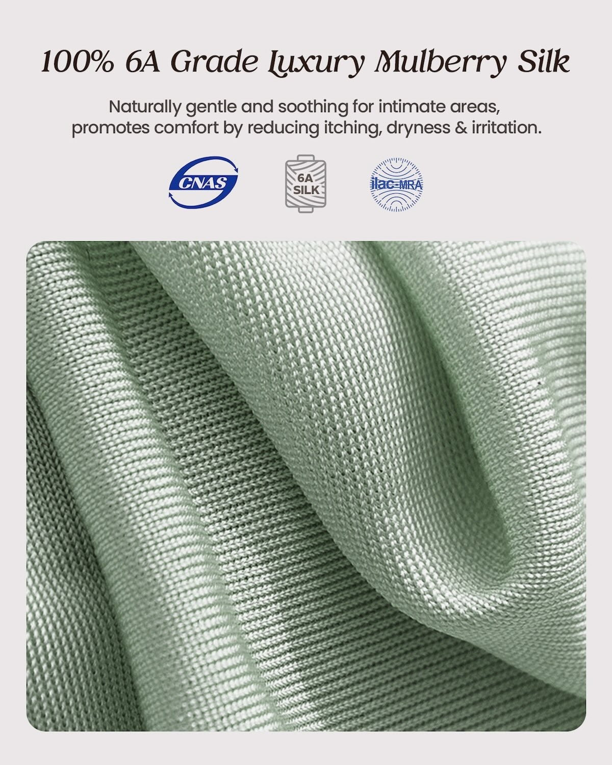 Feelits 6A Grade Mulberry Silk Panties, Silk Satin Lace Bikini, Sexy and Ultra - Breathable Silk Panties for Women - FEELITS