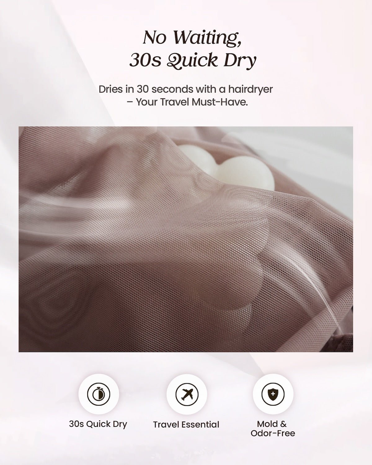 FEELITS KN09 Silk Satin Bikini Panties – 6A Mulberry Silk, Breathable & Quick-Dry - FEELITS