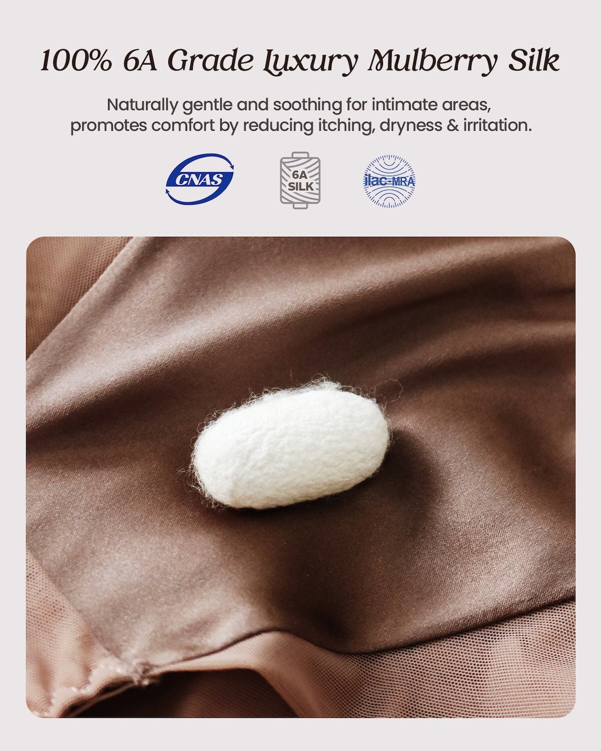 Feelits 6A Grade Mulberry Silk Panties, Women's Silk Satin Bikini Panties - FEELITS