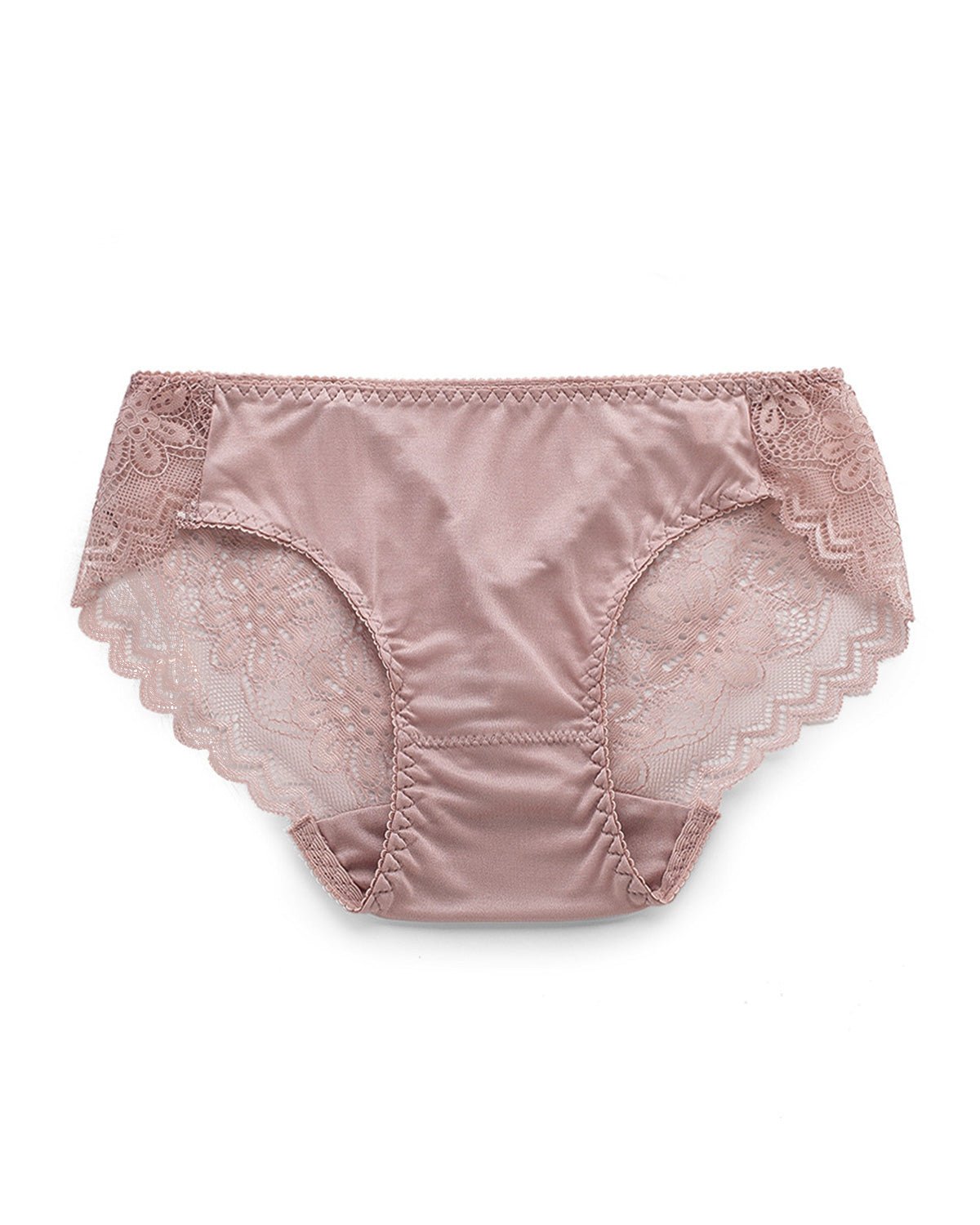 FEELITS KN15 Silk Lace Hipster Panties – 100% 6A Mulberry Silk, Breathable & Ultra-Soft - FEELITS