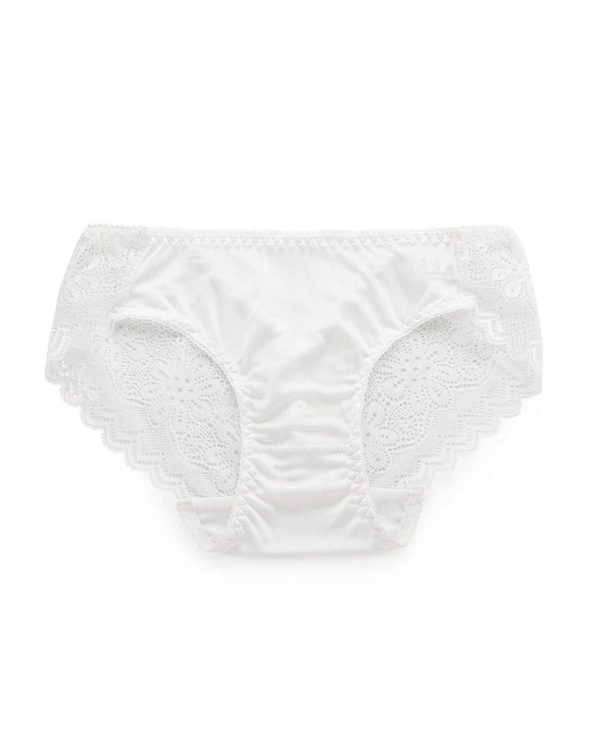 FEELITS KN15 Silk Lace Hipster Panties – 100% 6A Mulberry Silk, Breathable & Ultra-Soft - FEELITS