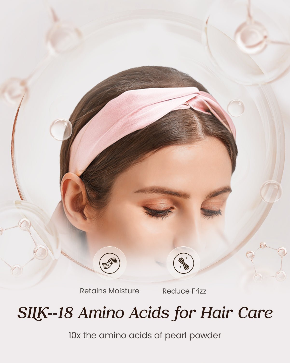 Feelits 6A Grade Mulberry Silk Twisted Spa Headband - FEELITS