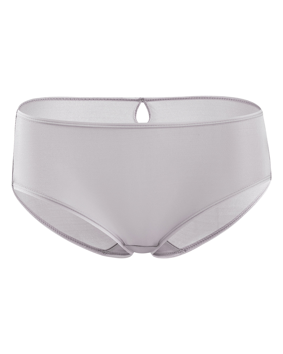 FEELITS KN28 Mulberry Silk Cut-Out Back Bikini Panties - FEELITS