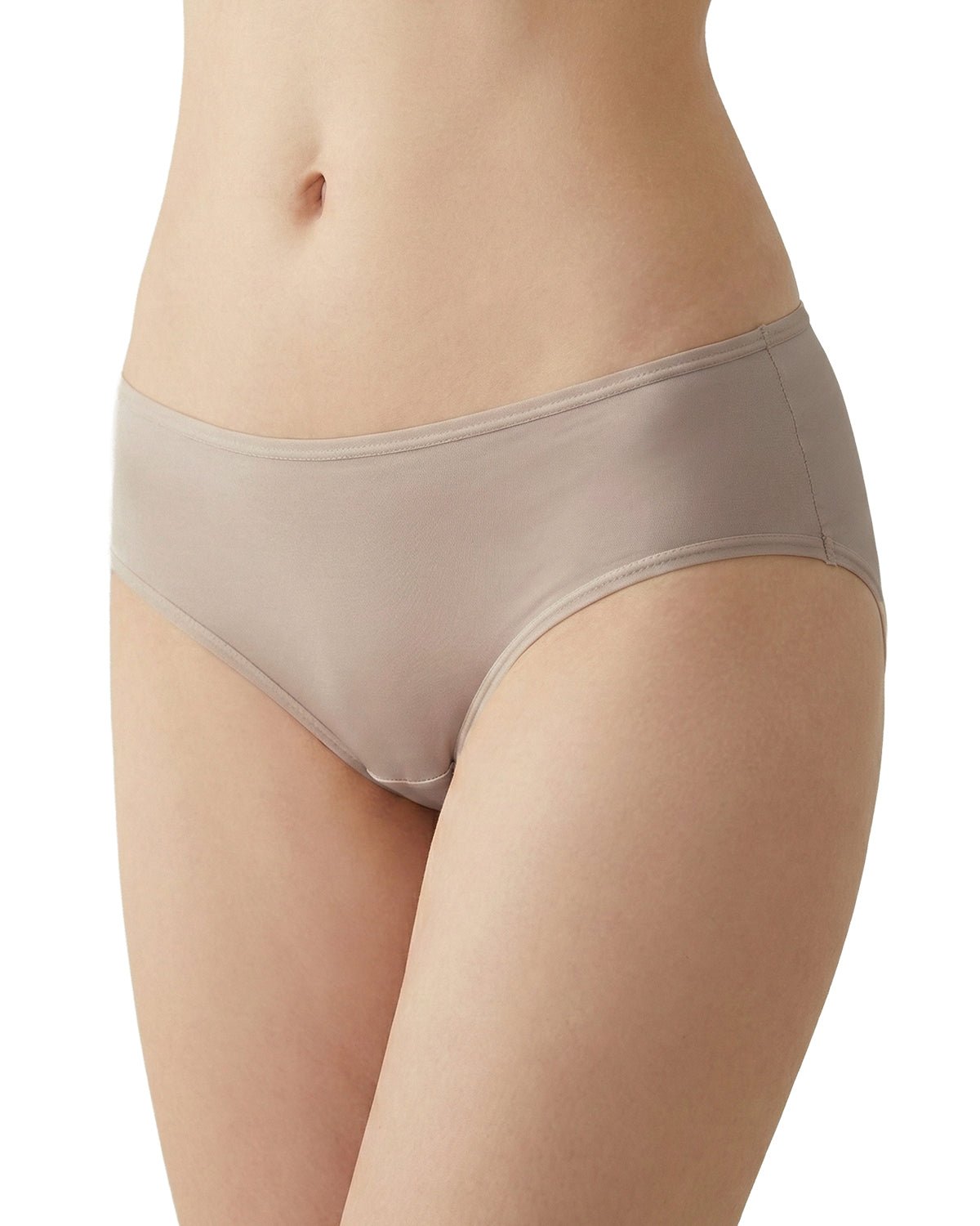 FEELITS KN28 Mulberry Silk Cut-Out Back Bikini Panties - FEELITS