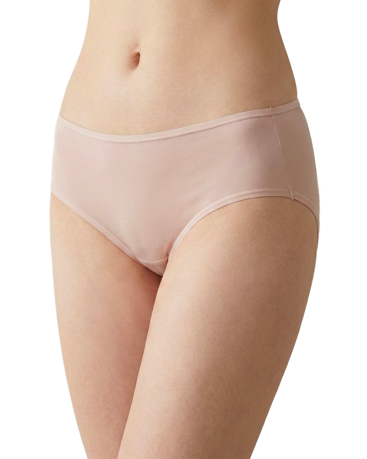 FEELITS KN28 Mulberry Silk Cut-Out Back Bikini Panties - FEELITS