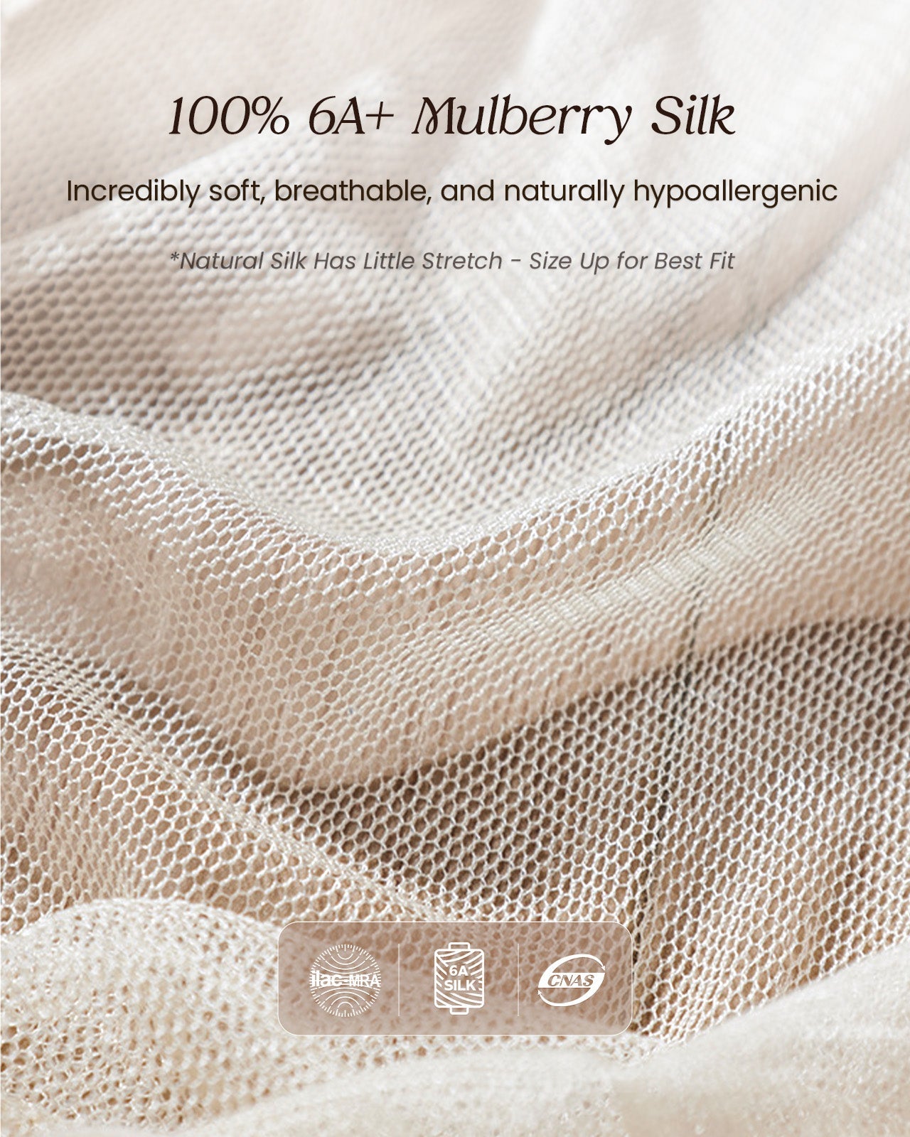 FEELITS KN30 Sheer Ruffle-Edge Silk Bikini Panties - 100% Mulberry Silk, Breathable & Ultra-Soft - FEELITS