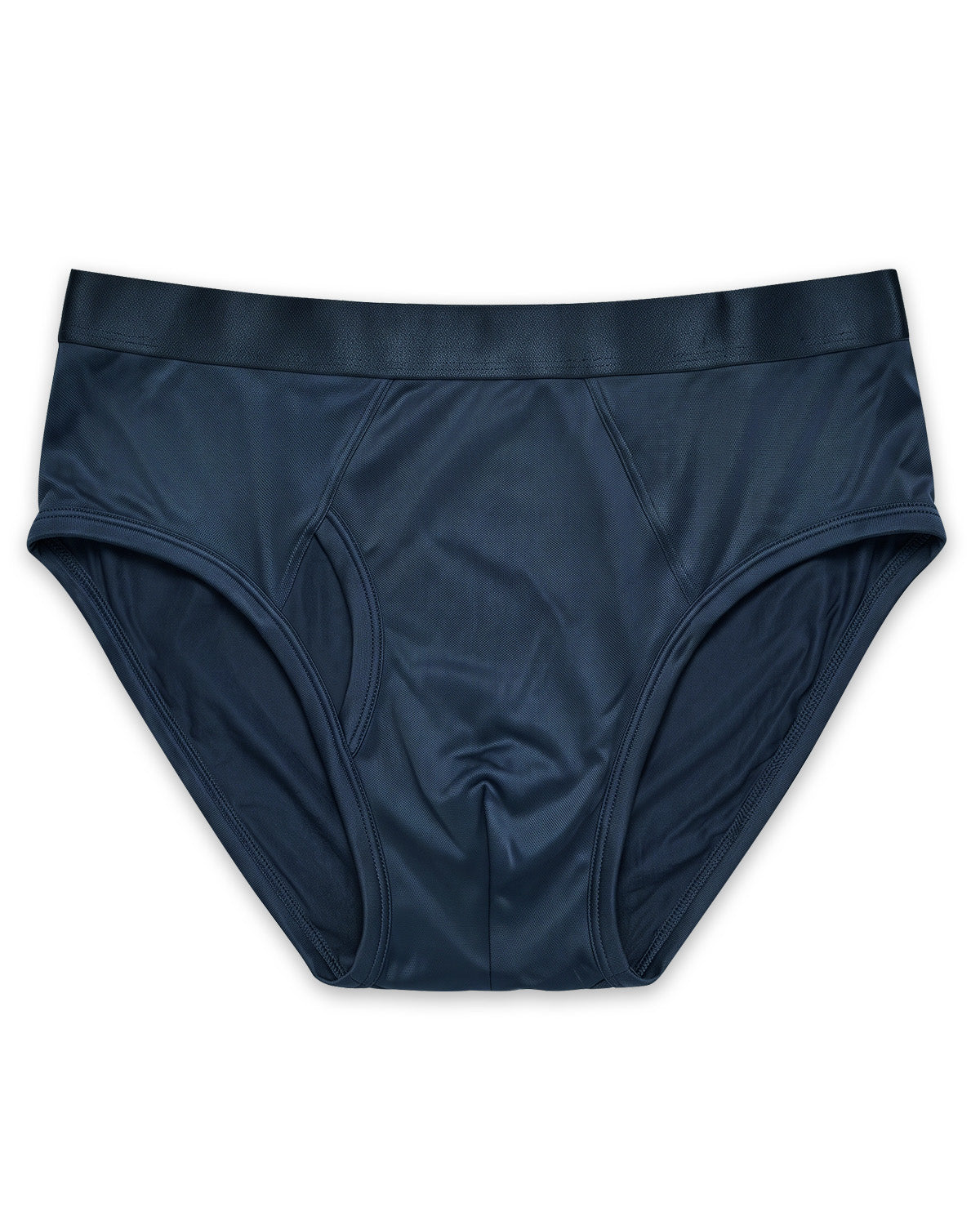 FEELITS KNM08 Slip de seda de morera para hombre – Ultrasuave, con abertura frontal