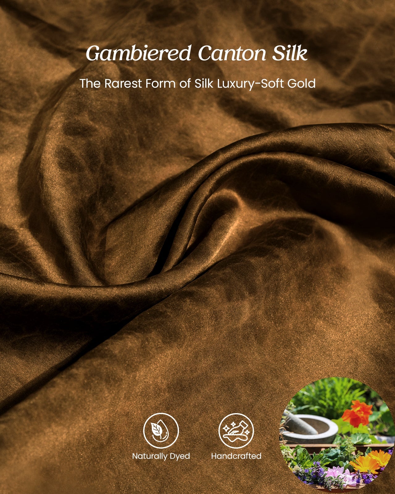 Feelits Luxury Gambiered Canton Silk (Xiangyunsha) Top - Handle Cube Bag - FEELITS