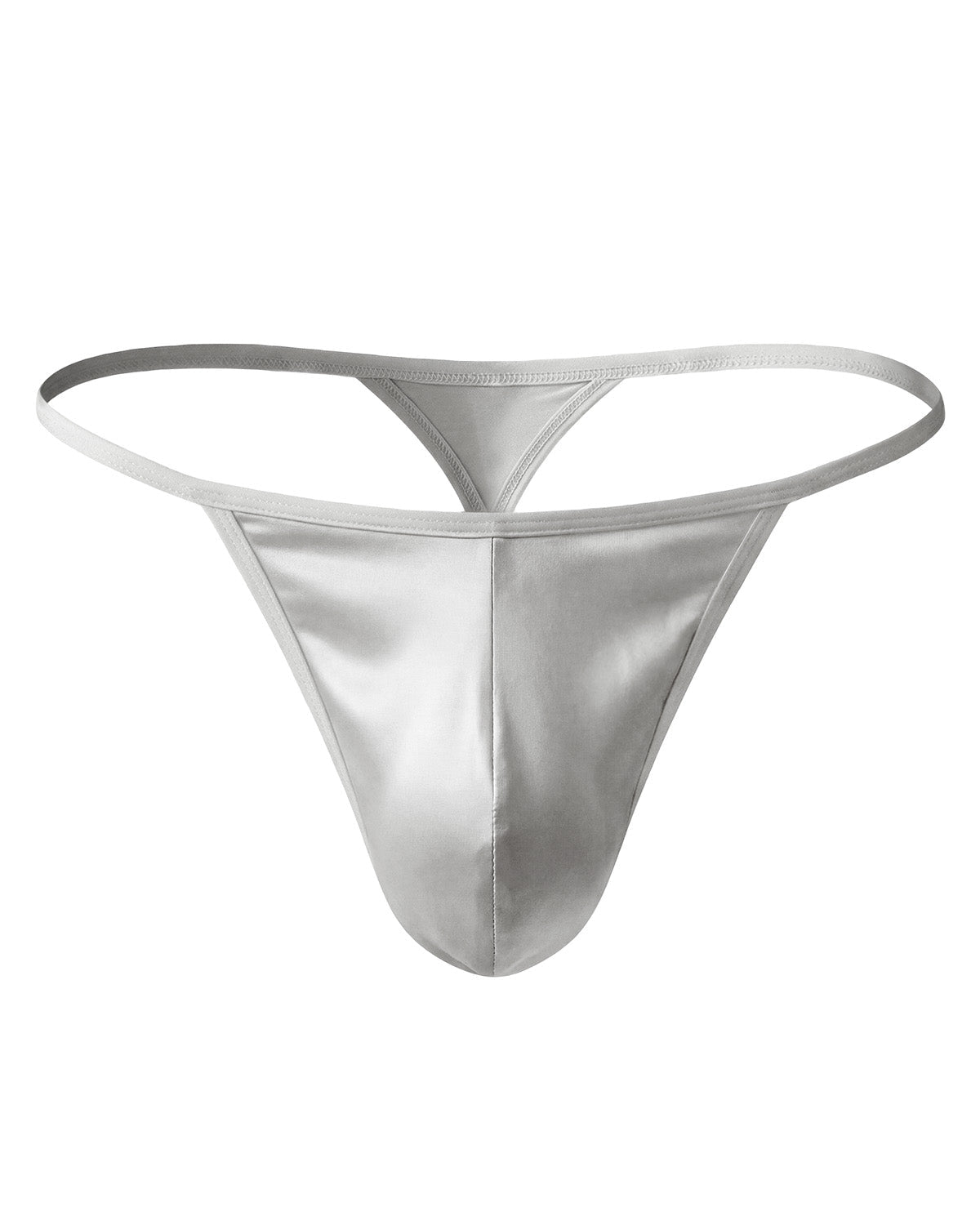 FEELITS Men's Mulberry Silk Thong – Ultra - Soft Breathable T - Back Underwear - FEELITS