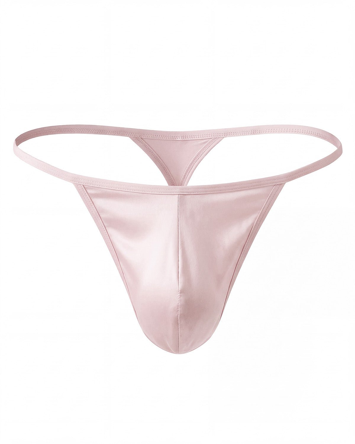 FEELITS Men's Mulberry Silk Thong – Ultra - Soft Breathable T - Back Underwear - FEELITS