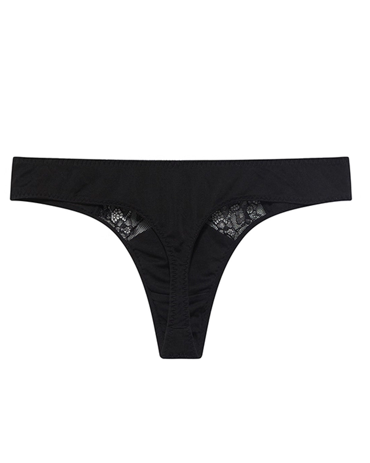 FEELITS Mulberry Silk Seamless Thong – Low - Rise Invisible Panties for Women, Soft & Comfortable Everyday T - Back Underwear - FEELITS