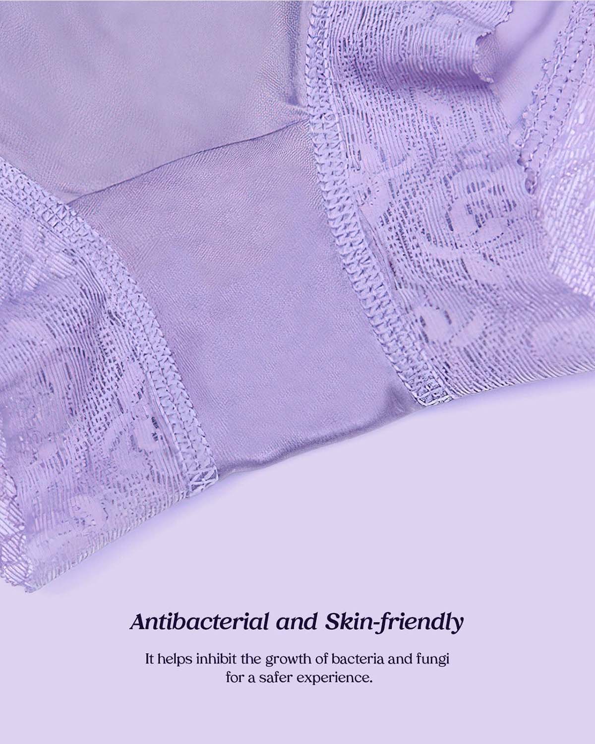 FEELITS Royal Mulberry Silk. Extreme Comfort Mid - Waist Knitted Hipster silk panties For Women - FEELITS