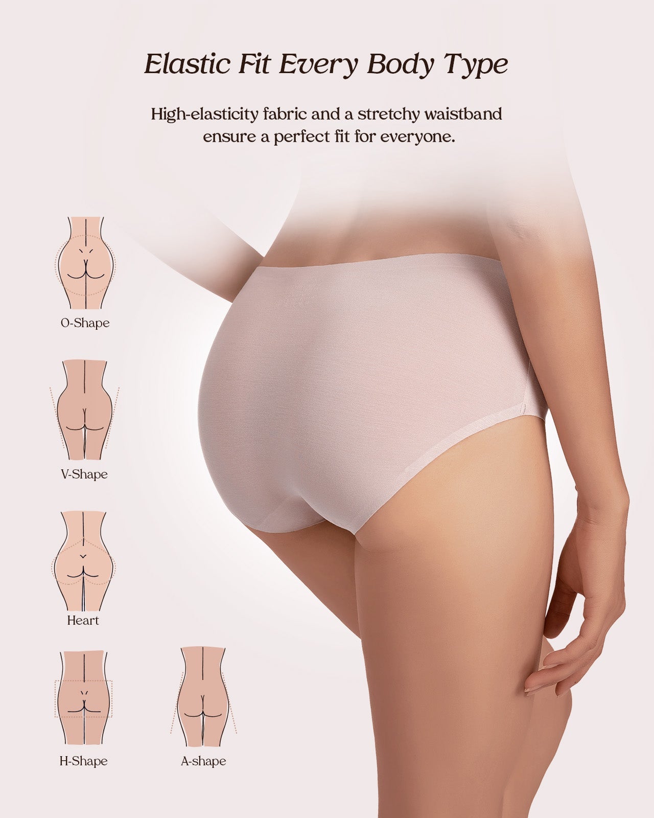 FEELITS Royal Mulberry Silk. Extreme Comfort Seamless Sport Silk Panties For Women - FEELITS