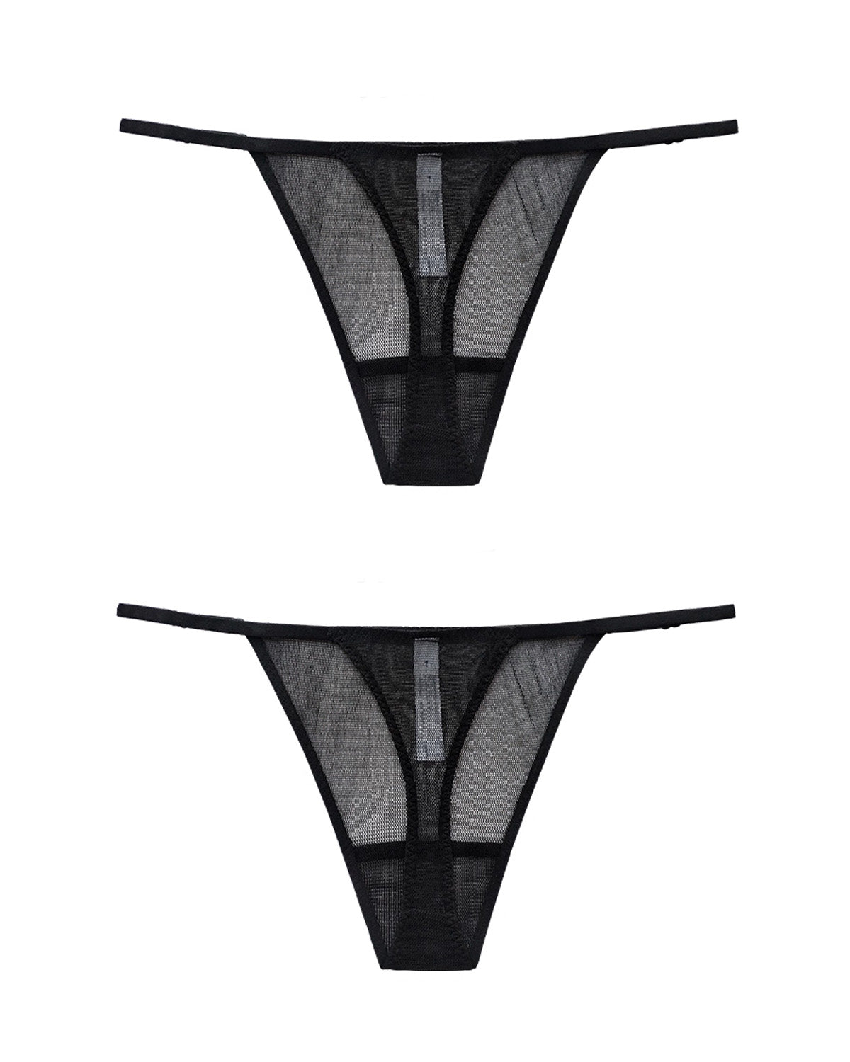 FEELITS Seduction Silk Adjustable Sheer Thong – 100% 6A Mulberry Silk Low - Rise G - String Panties for Women - FEELITS