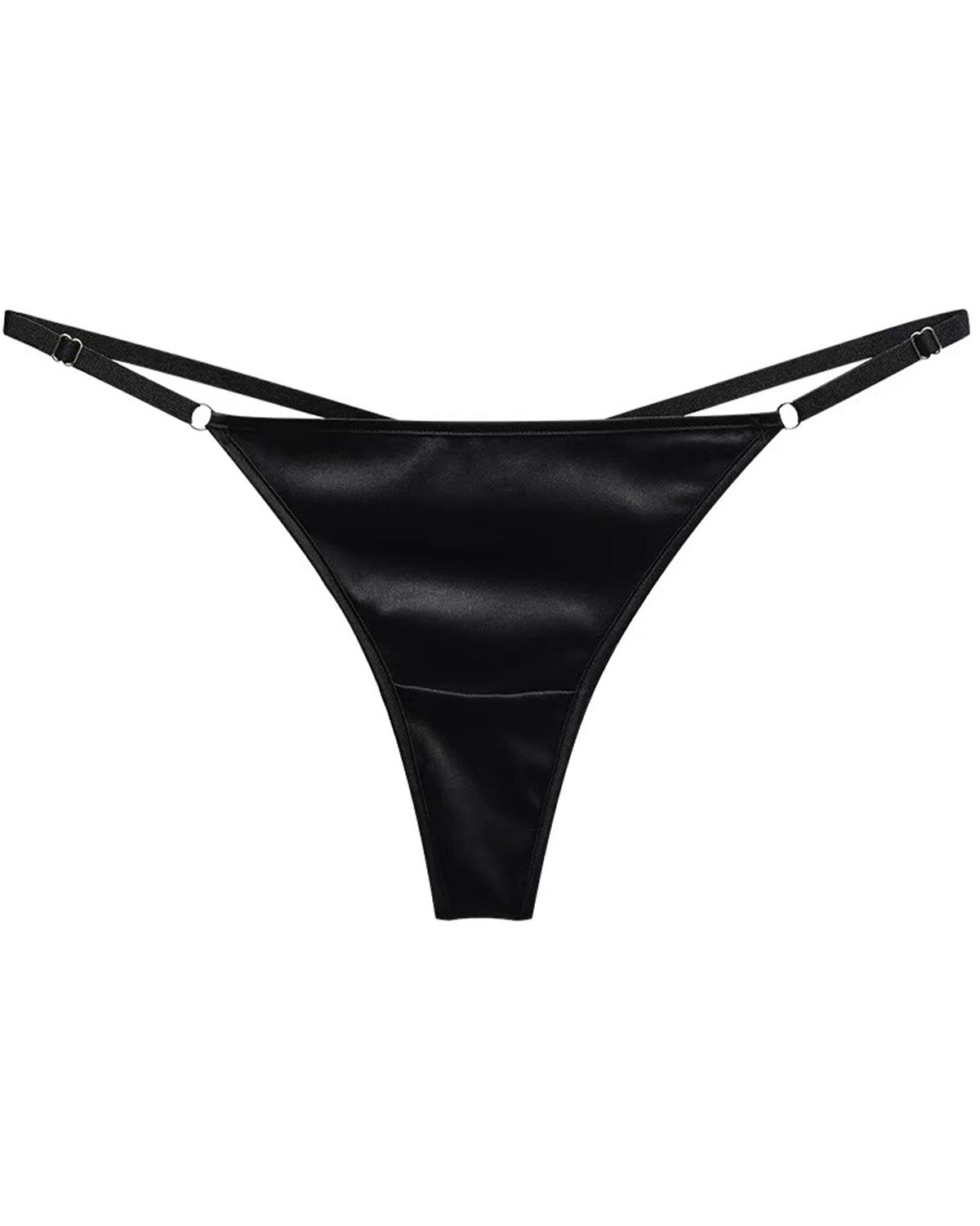 FEELITS Seduction Silk Smooth Mid - Rise T - Back Thong Panties – 100% Luxury Mulberry Silk Lingerie for Women, Seamless, Sensual & Elegant - FEELITS