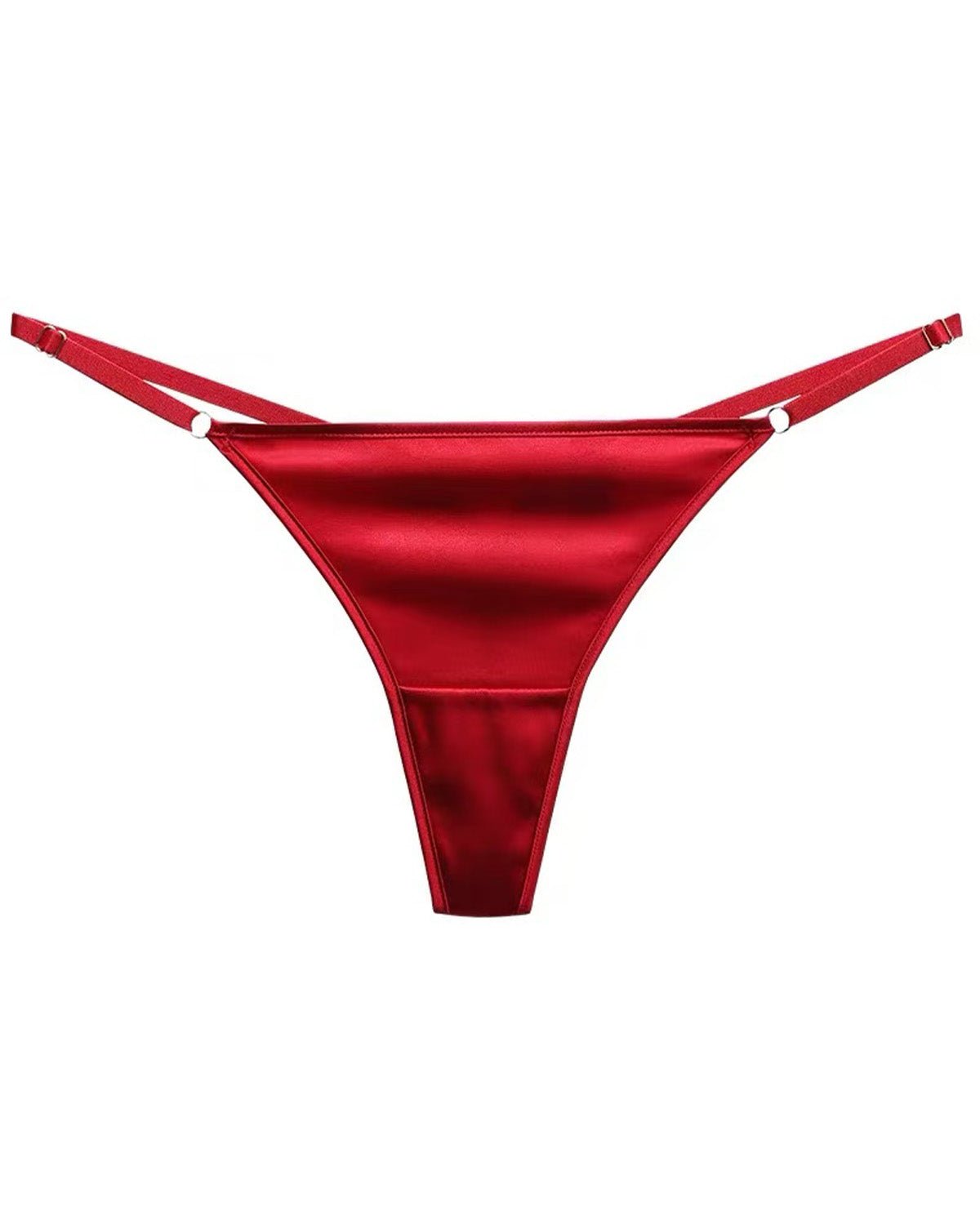 FEELITS Seduction Silk Smooth Mid - Rise T - Back Thong Panties – 100% Luxury Mulberry Silk Lingerie for Women, Seamless, Sensual & Elegant - FEELITS