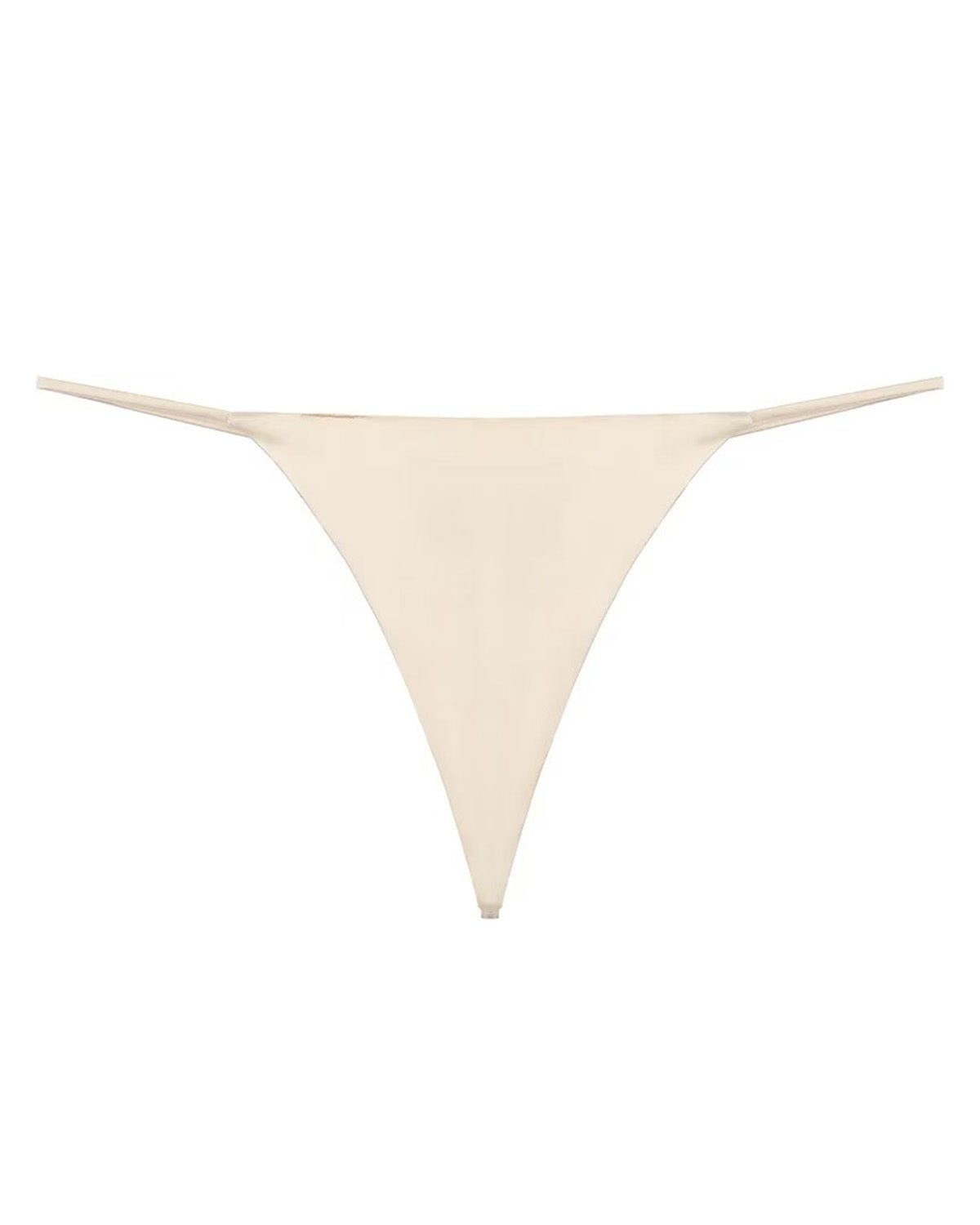 FEELITS Seduction Silk Smooth T - Back Thong Panties – Luxury 100% Mulberry Silk Lingerie for Women, Seamless, Sensual & Elegant - FEELITS