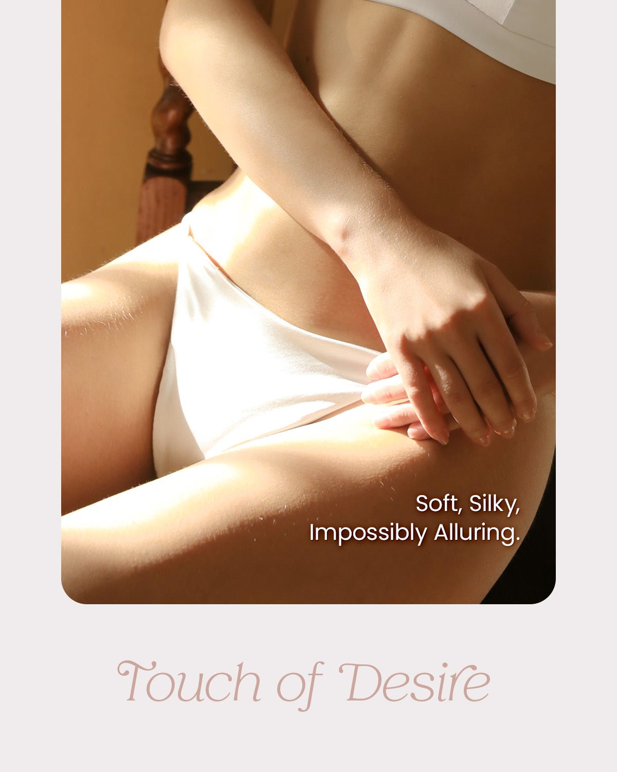 FEELITS Seduction Silk Smooth T - Back Thong Panties – Luxury 100% Mulberry Silk Lingerie for Women, Seamless, Sensual & Elegant - FEELITS