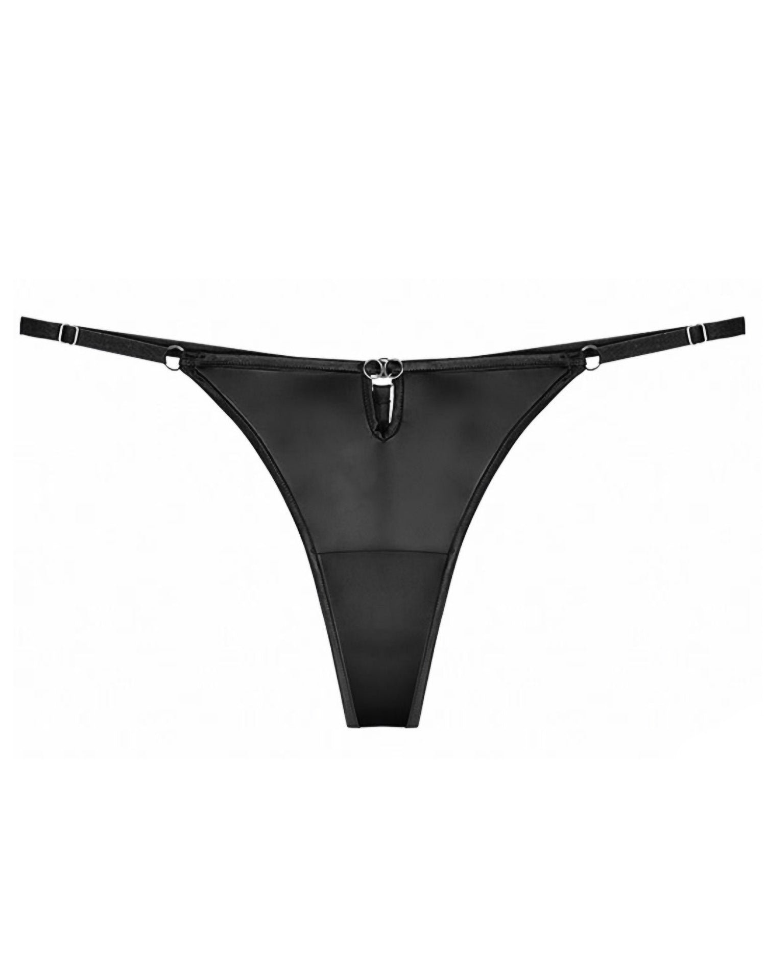FEELITS Seduction Silk Thong – Low - Rise Luxury 100% Mulberry Silk Silk G - String Panties for Women - FEELITS