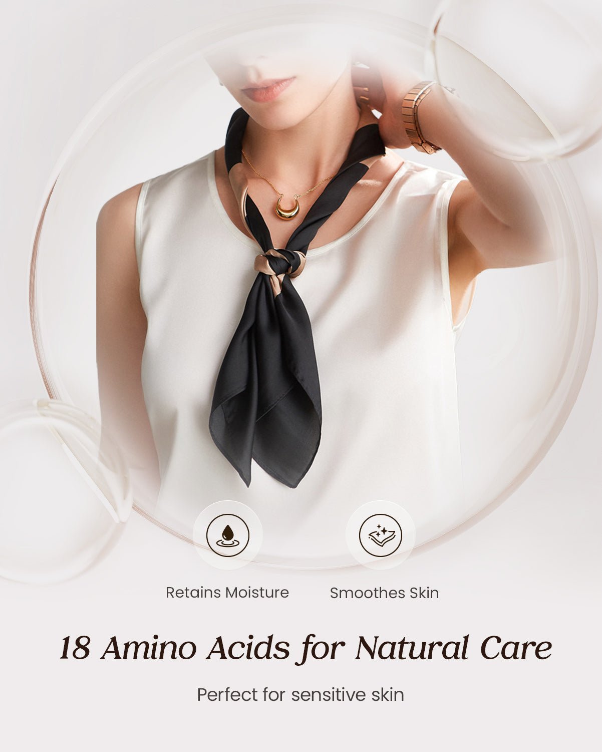 FEELITS Womens 100% Mulberry Silk Tank Top - 19 Momme Silk, Loose Fit Casual Flowy Sleeveless Summer Tops Clothes Outfits - FEELITS