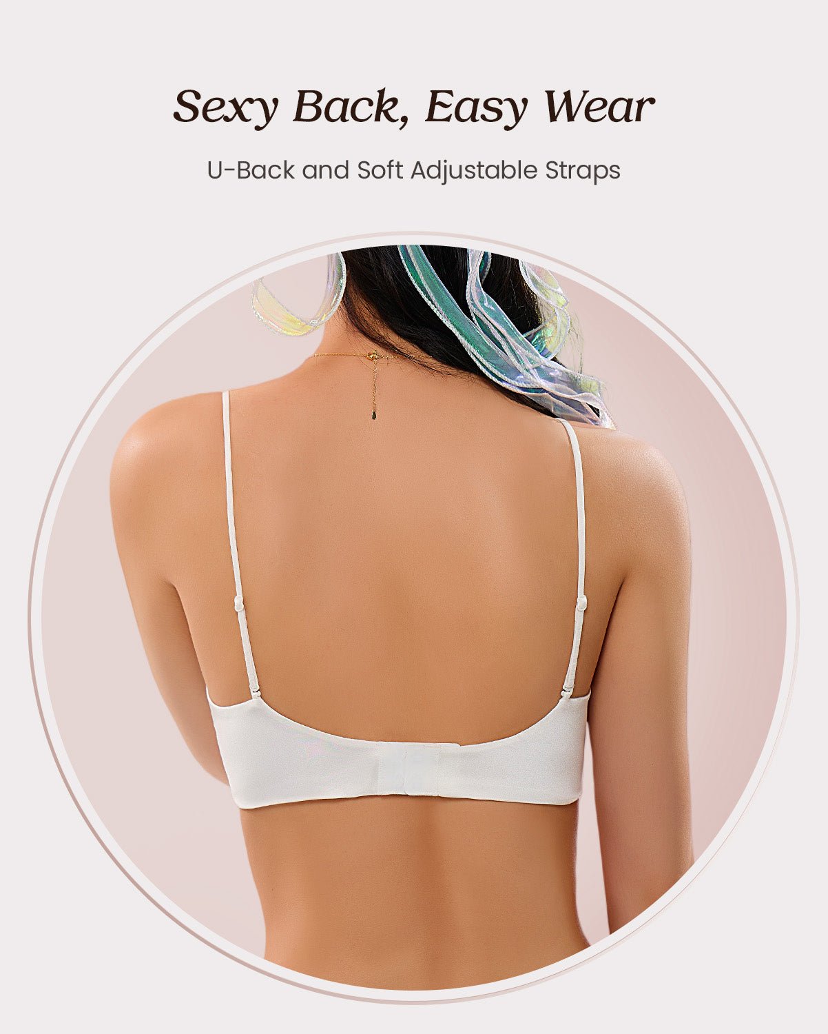 FEELITS Women's Mulberry Silk Tank Top - 22 Momme Silk Crop Top with Adjustable Spaghetti Straps, Basic Cami Shirt - FEELITS