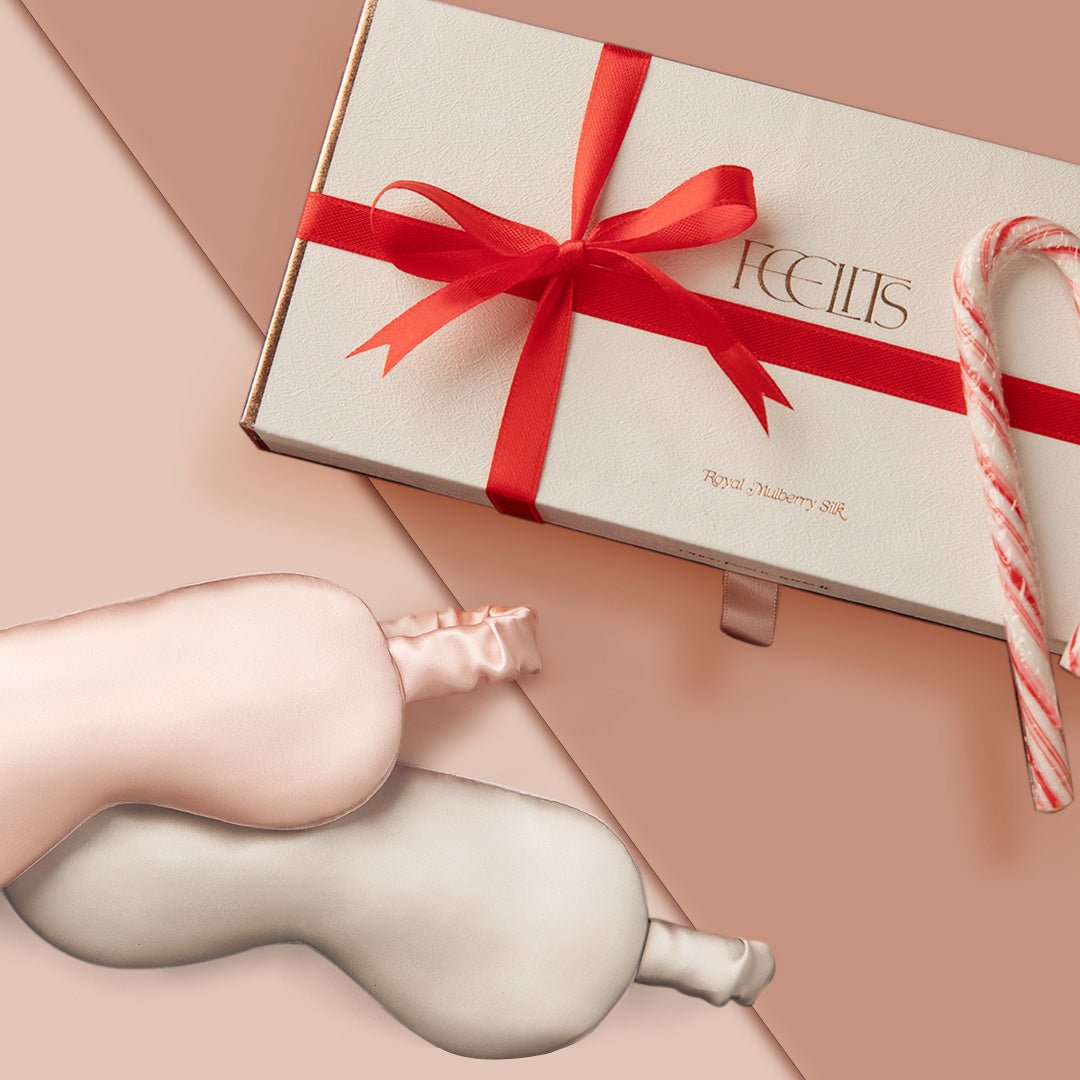 FEELITS Sweet Dream Silk Set with Handwritten Card Make Itself a Blissy Gift Idea This Holiday Season - FEELITS