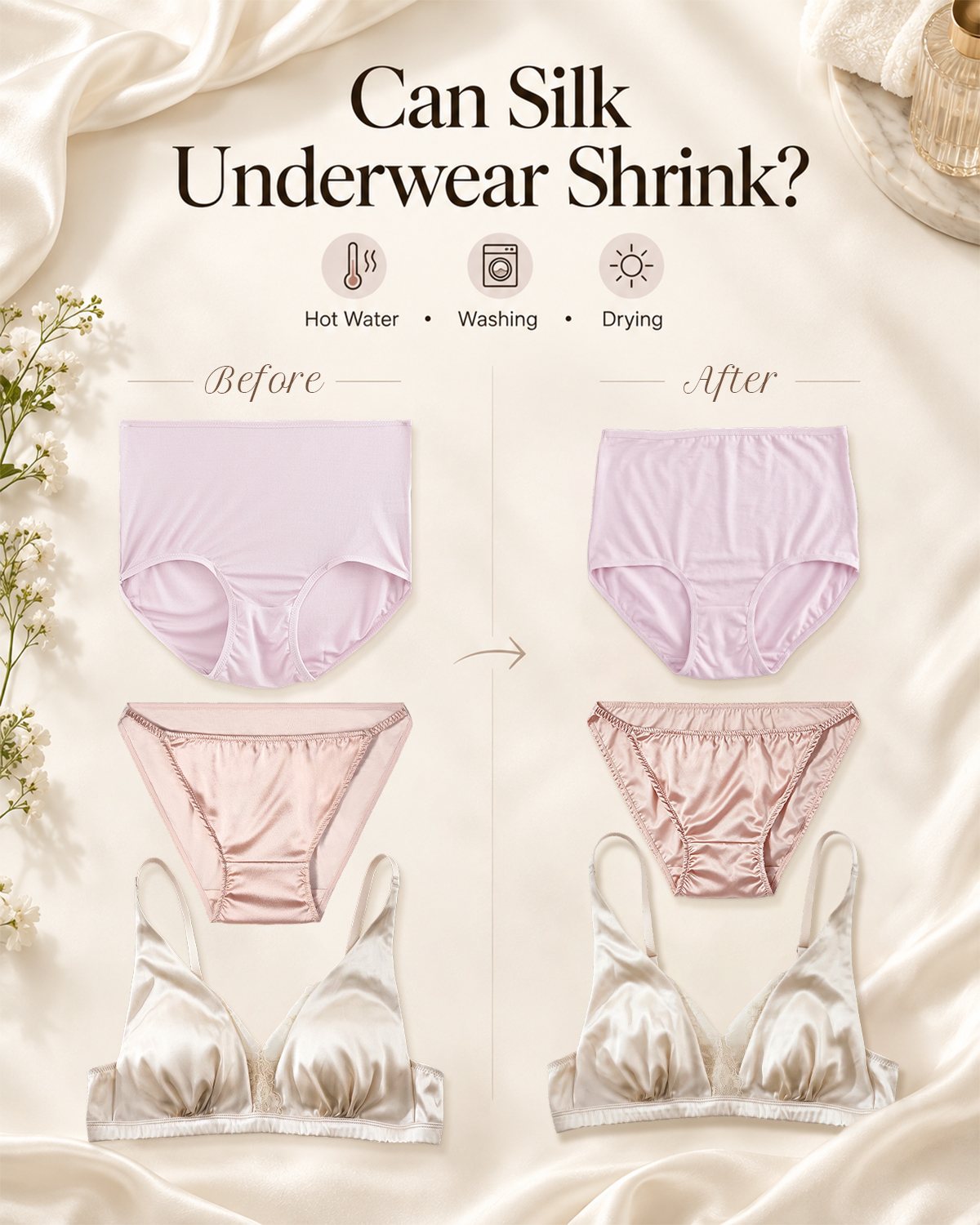 Can Silk Underwear Shrink? What Causes It? | FEELITS